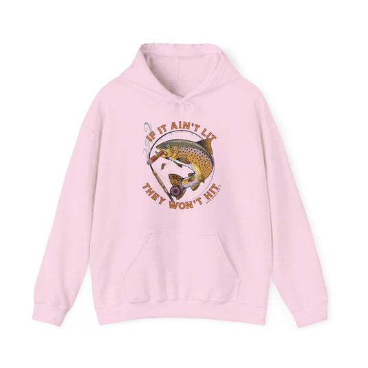 Smokin' Brown Trout & Mouse Hoodie