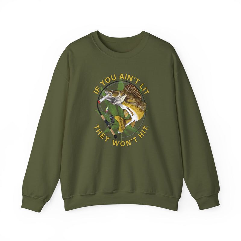 Load image into Gallery viewer, Doobie Walleye Heavy Blend™ Crewneck Sweatshirt
