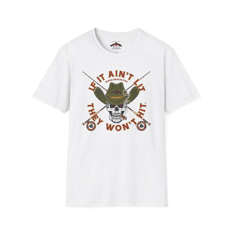 Load image into Gallery viewer, Smokin&#39; Skull Cigar T-Shirt
