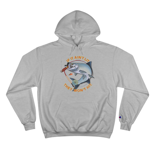 Champion Hoodie Smokin' Tarpon Sweatshirt with Double Dry® Technology