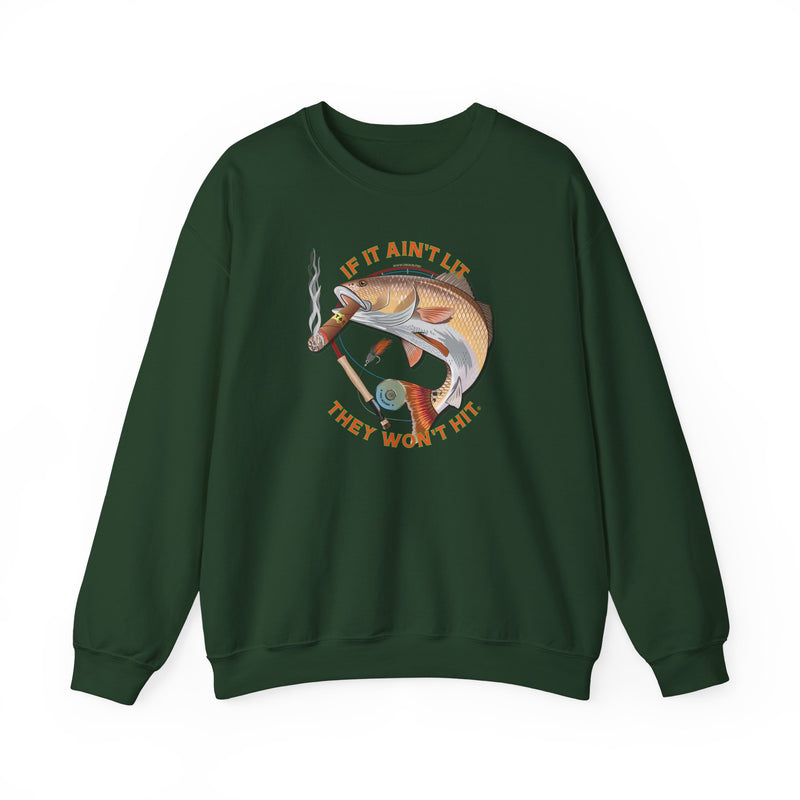 Load image into Gallery viewer, Smokin&#39; Redfish Heavy Blend™ Crewneck Sweatshirt
