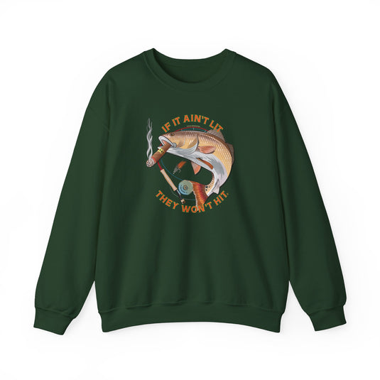 Smokin' Redfish Heavy Blend™ Crewneck Sweatshirt