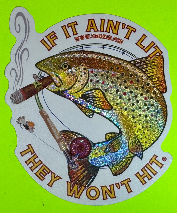 Smokin’ Fish® Reflective Brown Trout