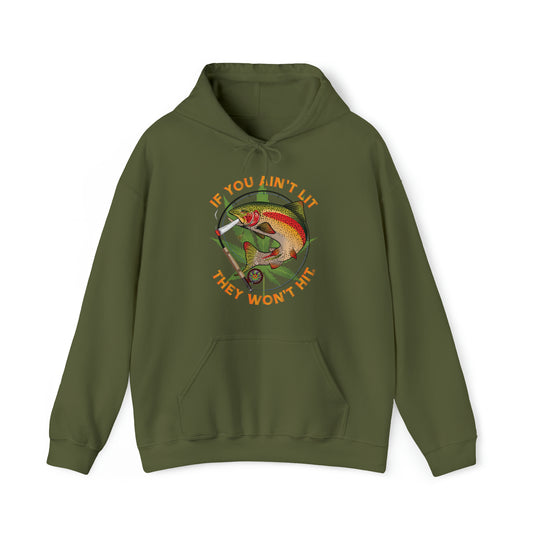 Doobie Rainbow Trout Heavy Blend™ Hoodie Sweatshirt