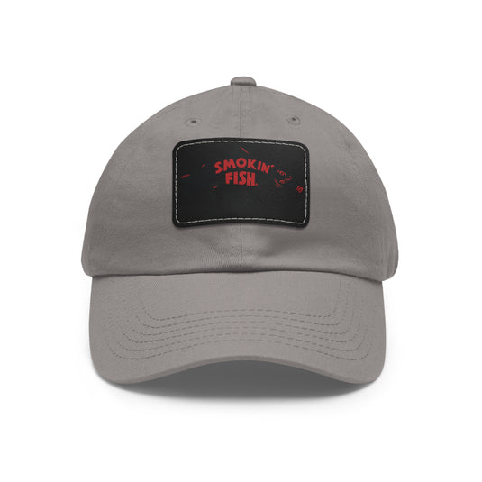 Smokin' Fish Cap with Leather Patch