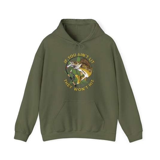 Doobie Walleye Hooded Sweatshirt