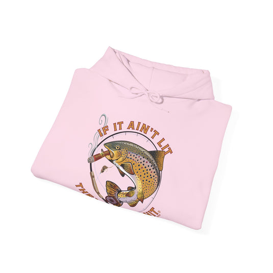 Smokin' Brown Trout & Mouse Hoodie