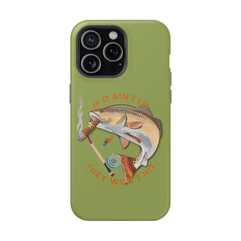 Load image into Gallery viewer, Smokin&#39; Redfish Rugged MagSafe iPhone Case
