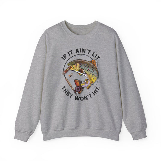 Smokin' Brown Trout Heavy Blend™ Crewneck Sweatshirt