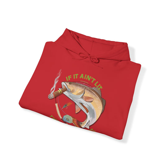 Smokin' Redfish Hoodie Sweatshirt