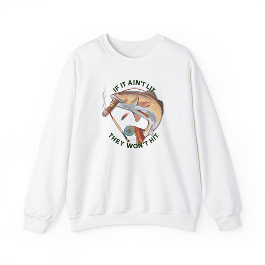 Smokin' Redfish Heavy Blend™ Crewneck Sweatshirt