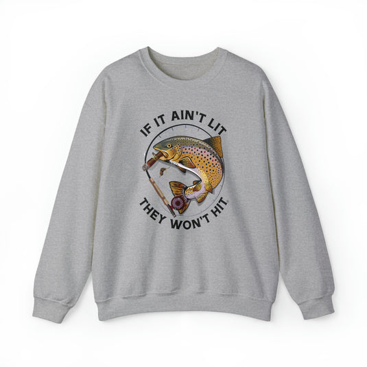 Smokin' Brown Trout & Mouse Sweatshirt