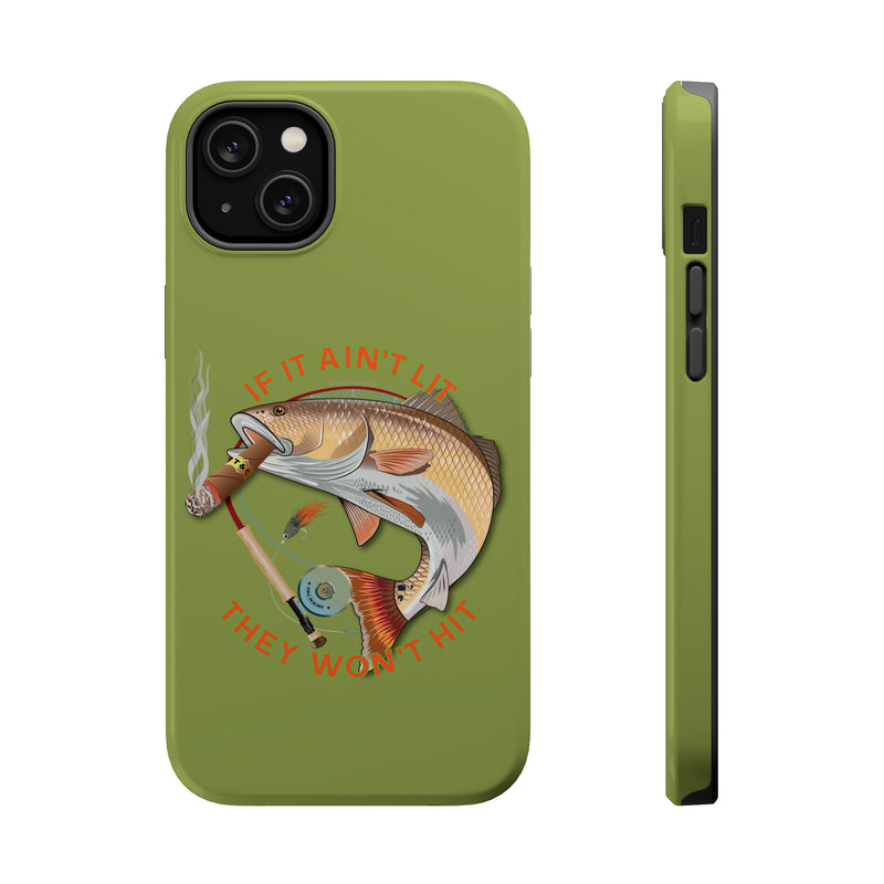 Load image into Gallery viewer, Smokin&#39; Redfish Rugged MagSafe iPhone Case
