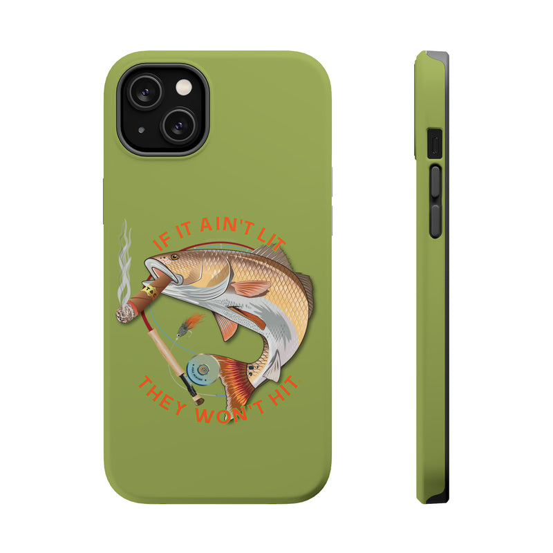 Load image into Gallery viewer, Smokin&#39; Redfish Rugged MagSafe iPhone Case
