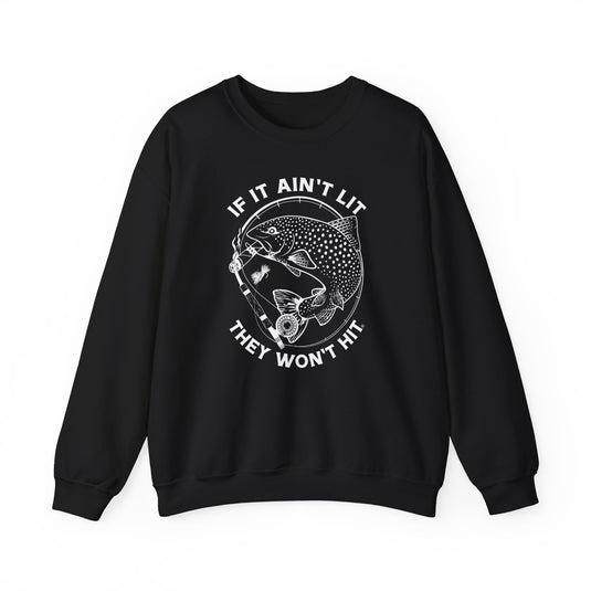 Smokin' Brown Trout Heavy Blend™ Crewneck Sweatshirt