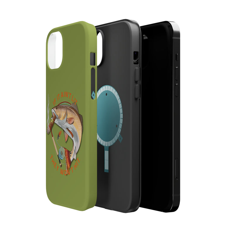 Load image into Gallery viewer, Smokin&#39; Redfish Rugged MagSafe iPhone Case
