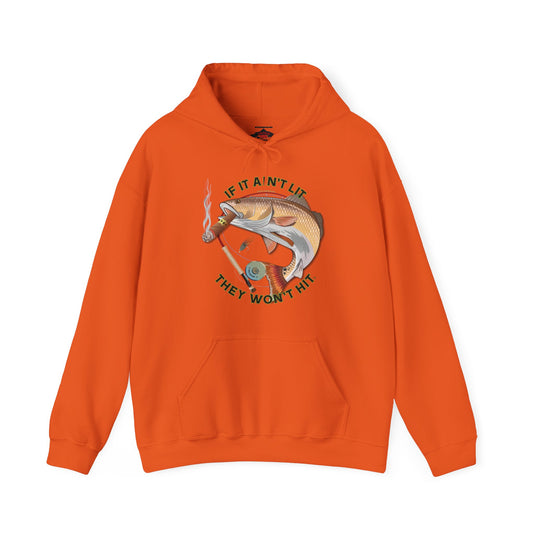 Smokin' Redfish Hoodie Sweatshirt