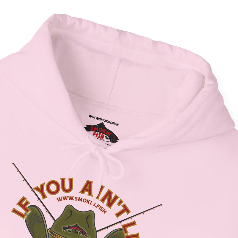 Load image into Gallery viewer, SMOKIN&#39; Doobie Cowboy Skull Americana Fly Rod Hoodie Sweatshirt

