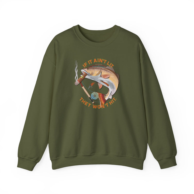 Load image into Gallery viewer, Smokin&#39; Redfish Heavy Blend™ Crewneck Sweatshirt
