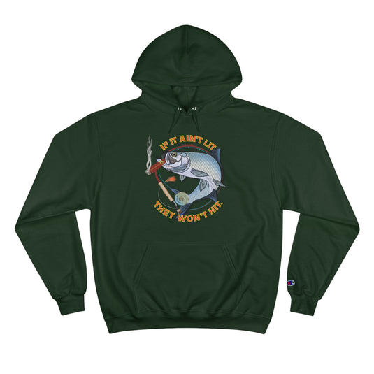 Champion Hoodie Smokin' Tarpon Sweatshirt with Double Dry® Technology