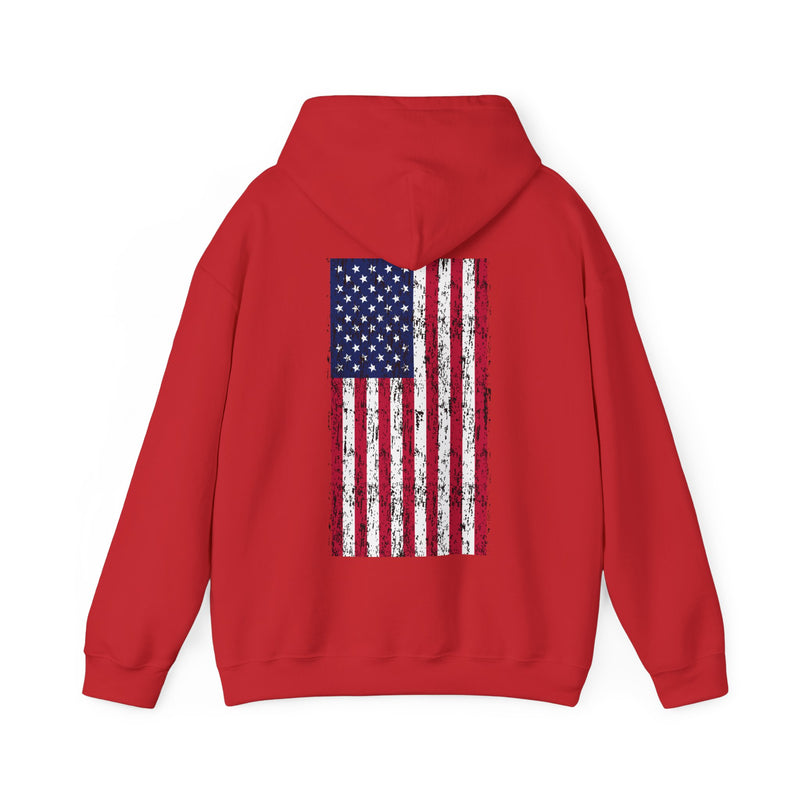 Load image into Gallery viewer, SMOKIN&#39; Doobie Cowboy Skull Americana Fly Rod Hoodie Sweatshirt
