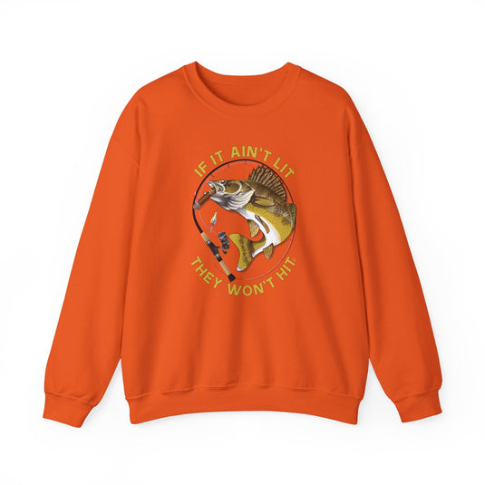 Smokin' Walleye Heavy Blend™ Crewneck Sweatshirt