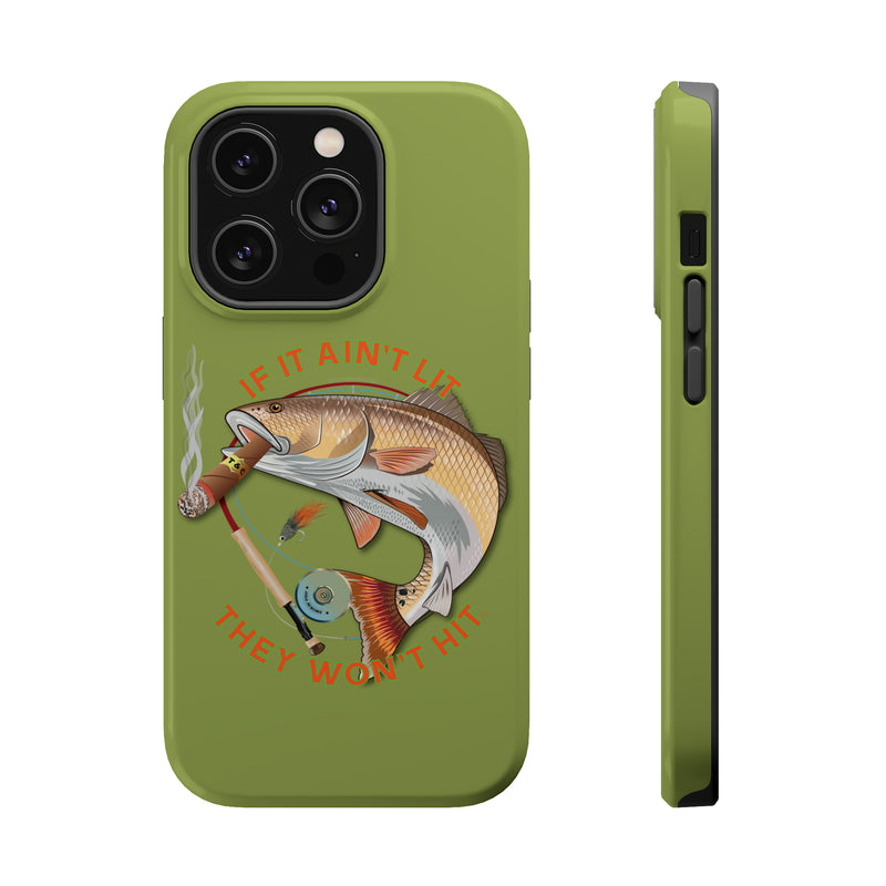 Load image into Gallery viewer, Smokin&#39; Redfish Rugged MagSafe iPhone Case
