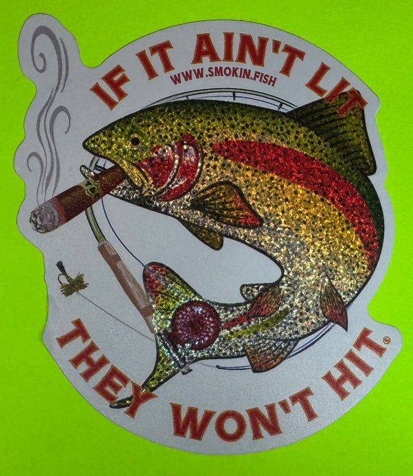 Smokin’ Fish® Reflective Rainbow Trout