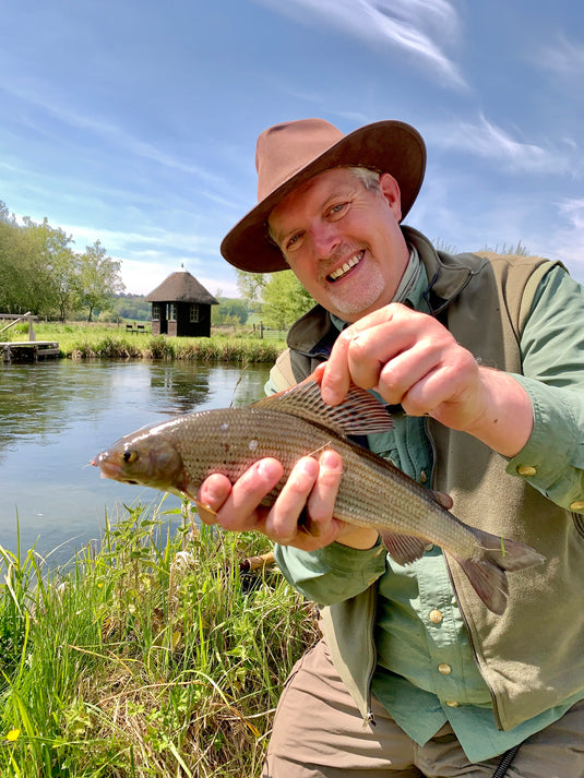 Grayling on a dry